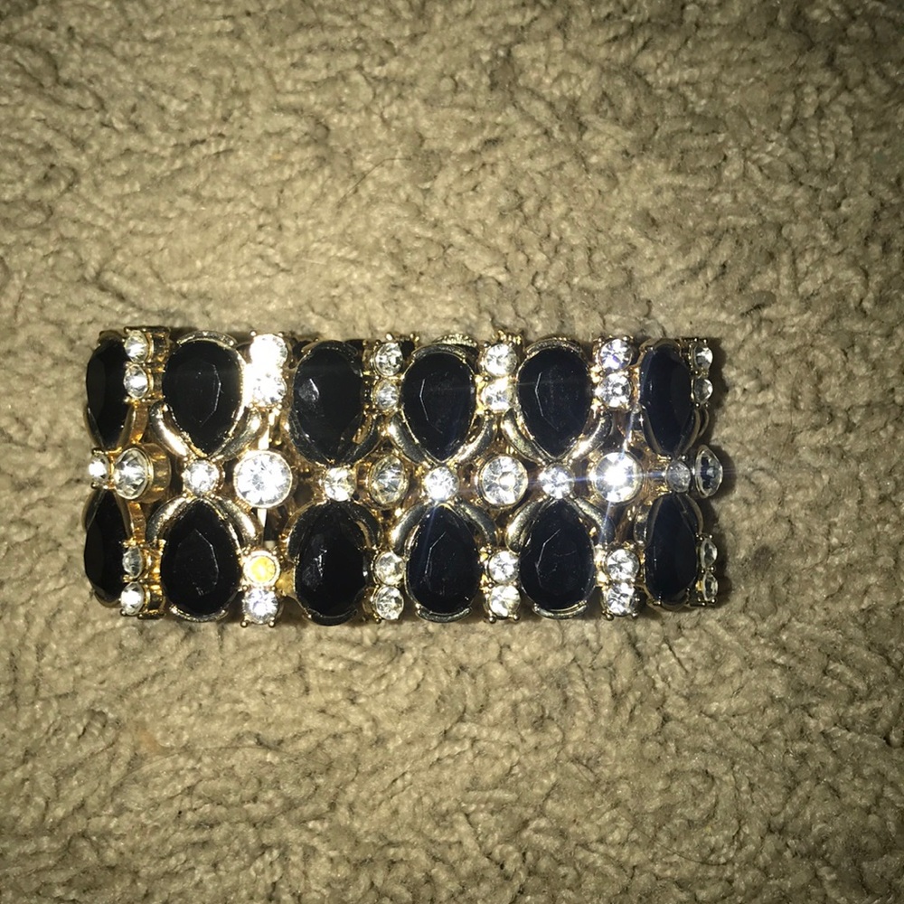 Black and Gold Bracelet